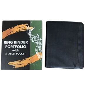 Wundermax Ring Binder Portfolio With A Tablet Pocket *New*